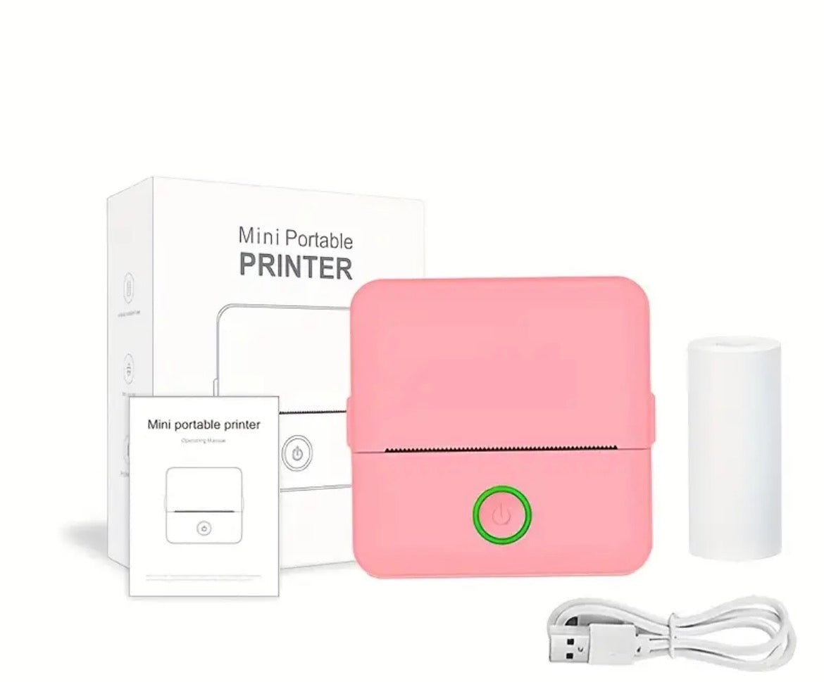 Mini Draagbare Labelprinter met Bluetooth