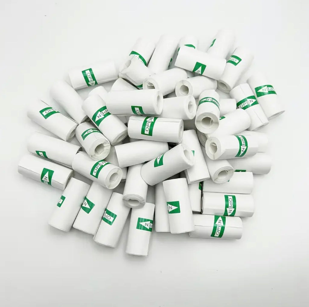 Thermische Rollen voor de mini Labelprinter