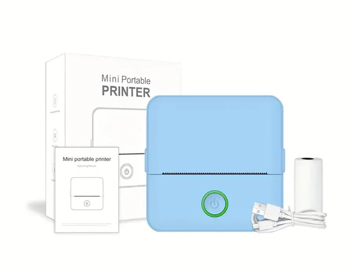 Mini Draagbare Labelprinter met Bluetooth