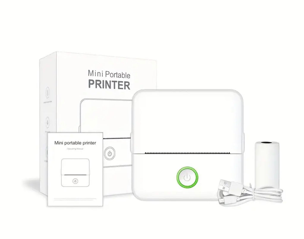 Mini Draagbare Labelprinter met Bluetooth