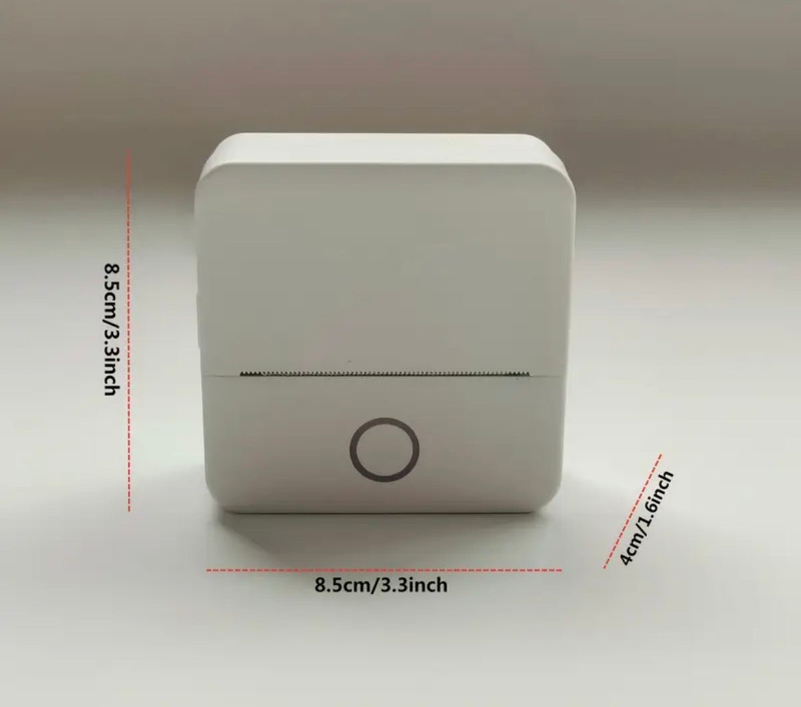 Mini Draagbare Labelprinter met Bluetooth
