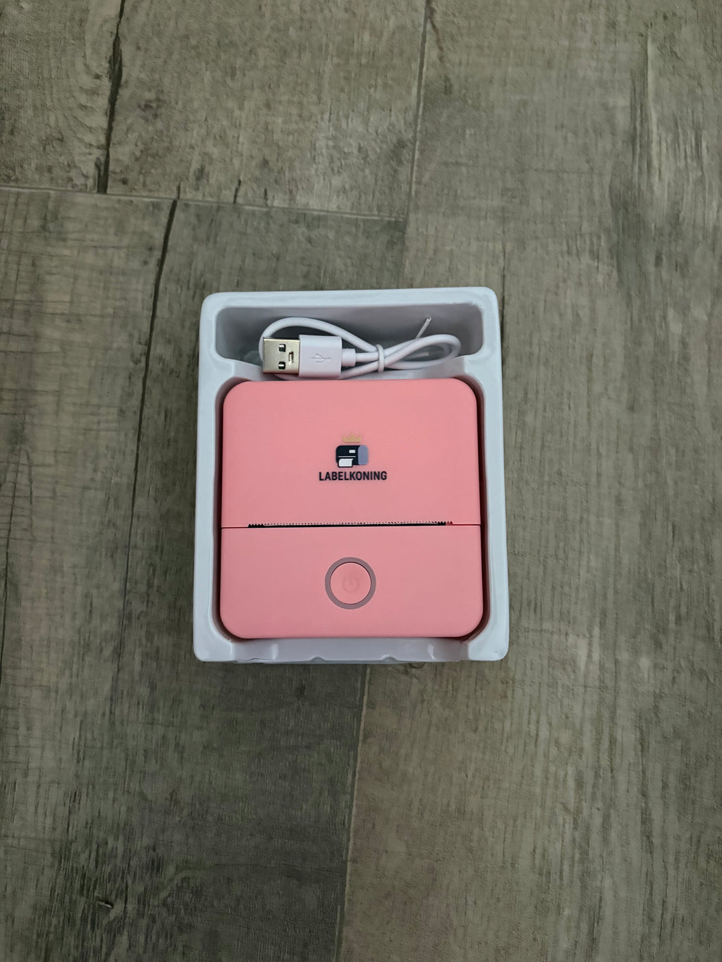 Mini Roze Thermische Labelprinter