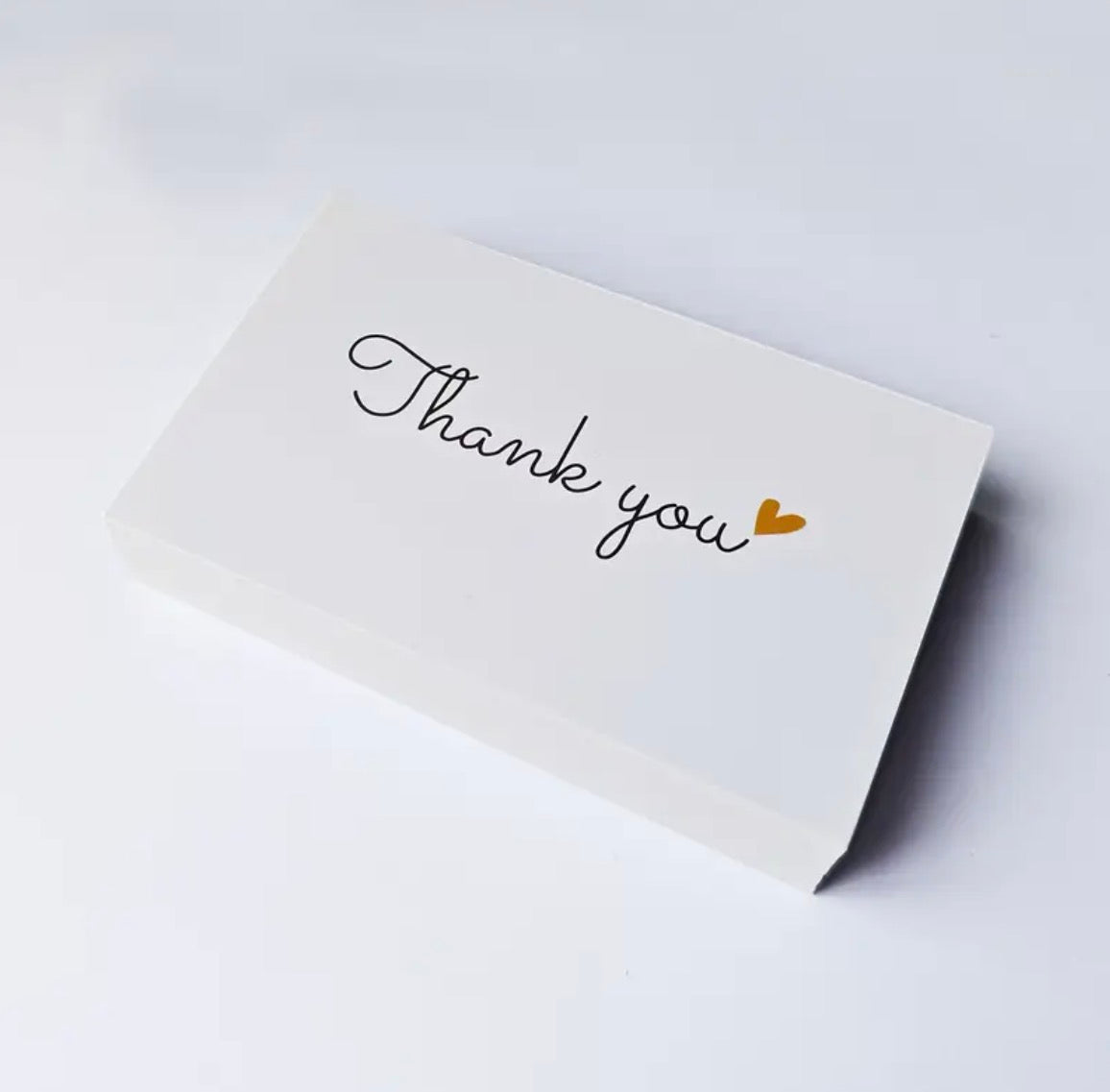 ‘Thank you’ Kaartjes