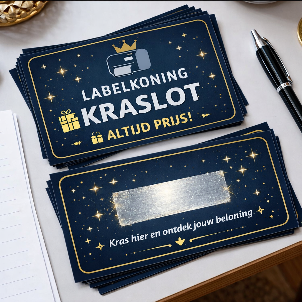 LabelKoning Kraslot, Altijd Prijs!👑